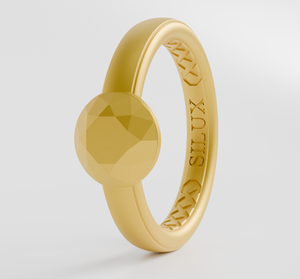 Round Diamond Silicone Ring