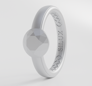 Round Diamond Silicone Ring
