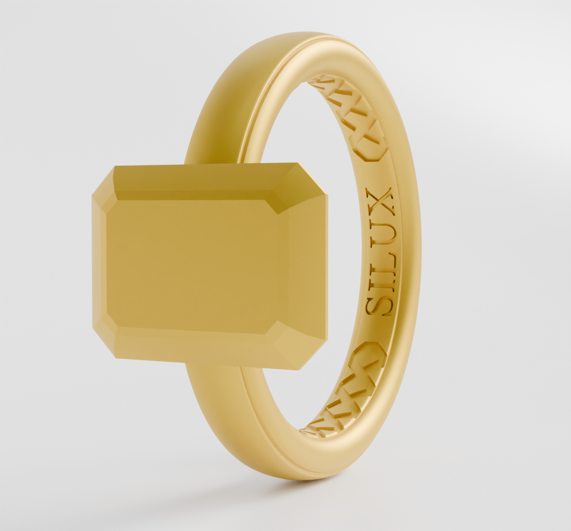 Emerald Silicone Ring