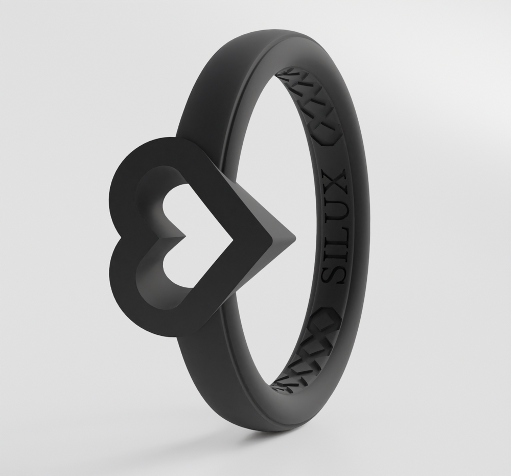 Heart Silicone Ring